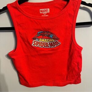 Marvel Red Amazing Spider-Man Tank Top